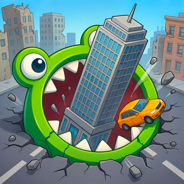 Hole.io game icon