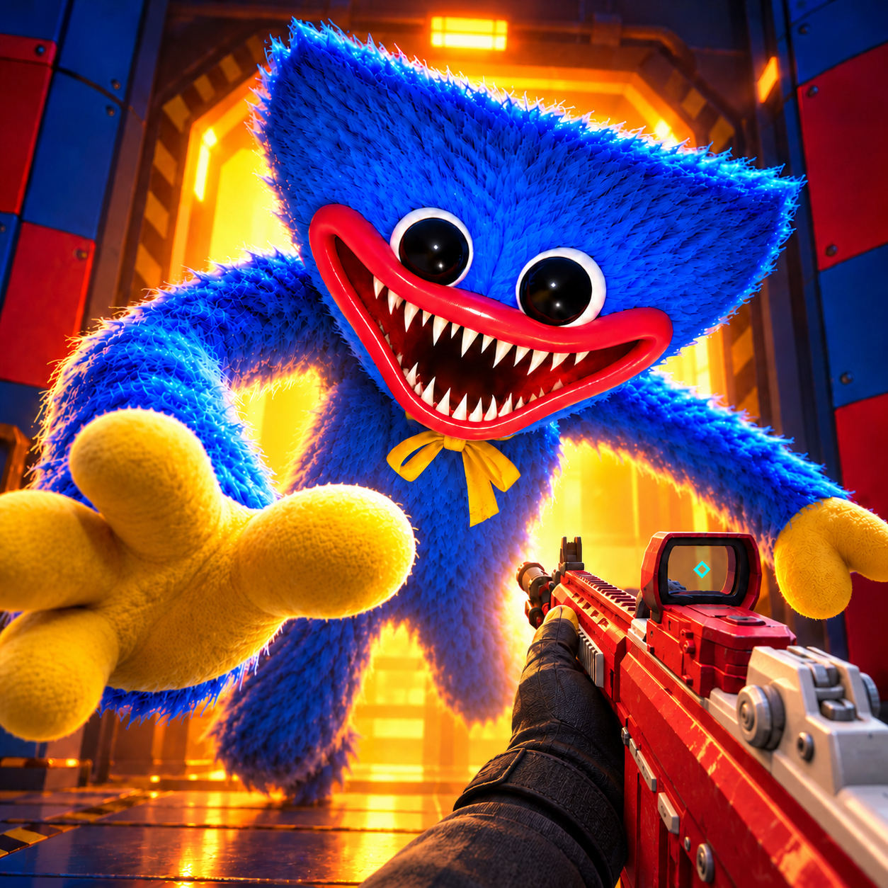 Huggy Wuggy Shooter game icon