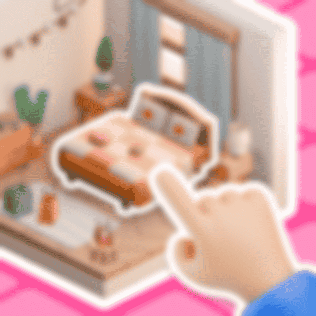 уютный дом в игре с автоматическими функциями