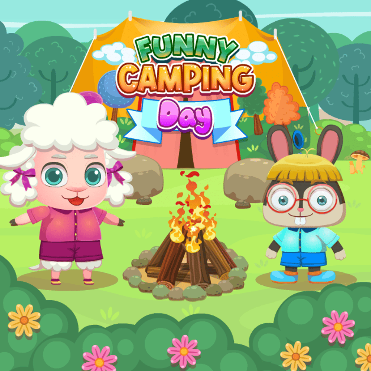FUNNY CAMPING DAY - Play Online for Free! | Poki