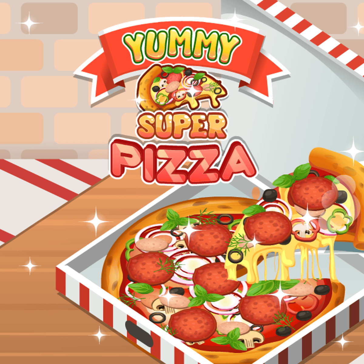 YUMMY SUPER PIZZA - free online game