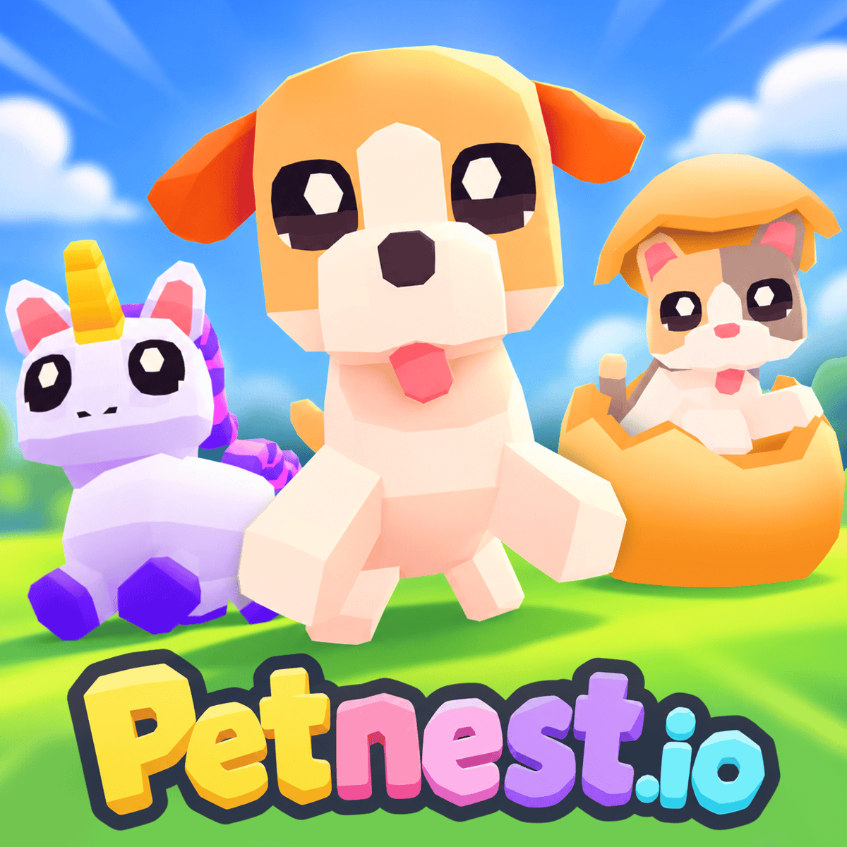 Speed Test Rabbit Logo Petnest.io - 無料でオンラインプレイ! | Poki (ポキ)