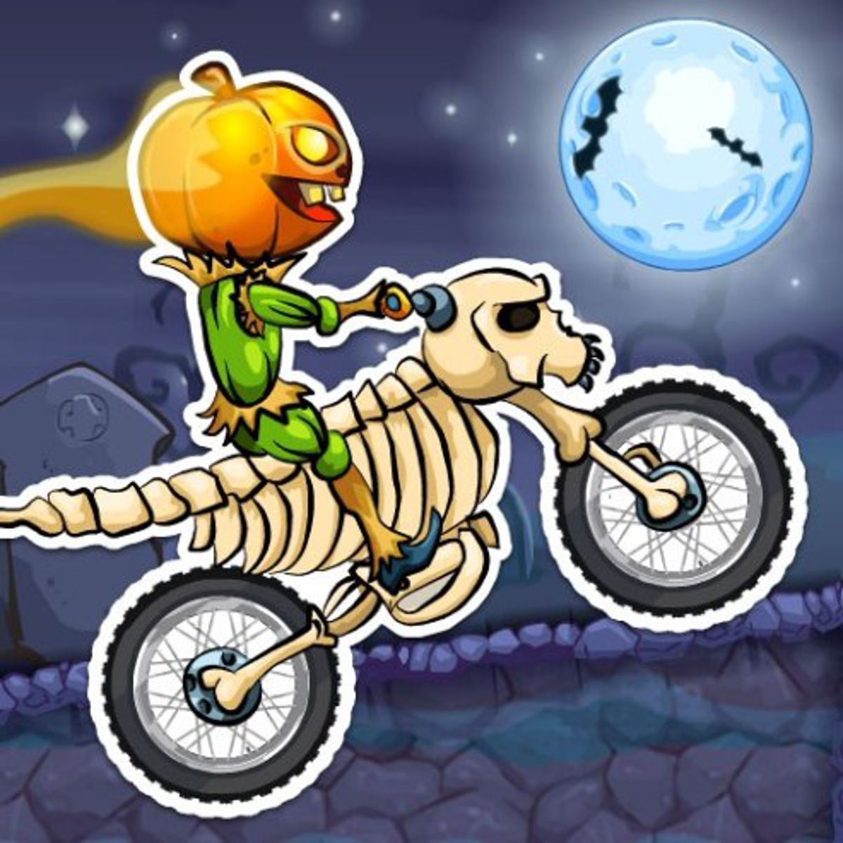 MOTO X3M SPOOKY LAND - 無料でオンラインプレイ! | Poki (ポキ)