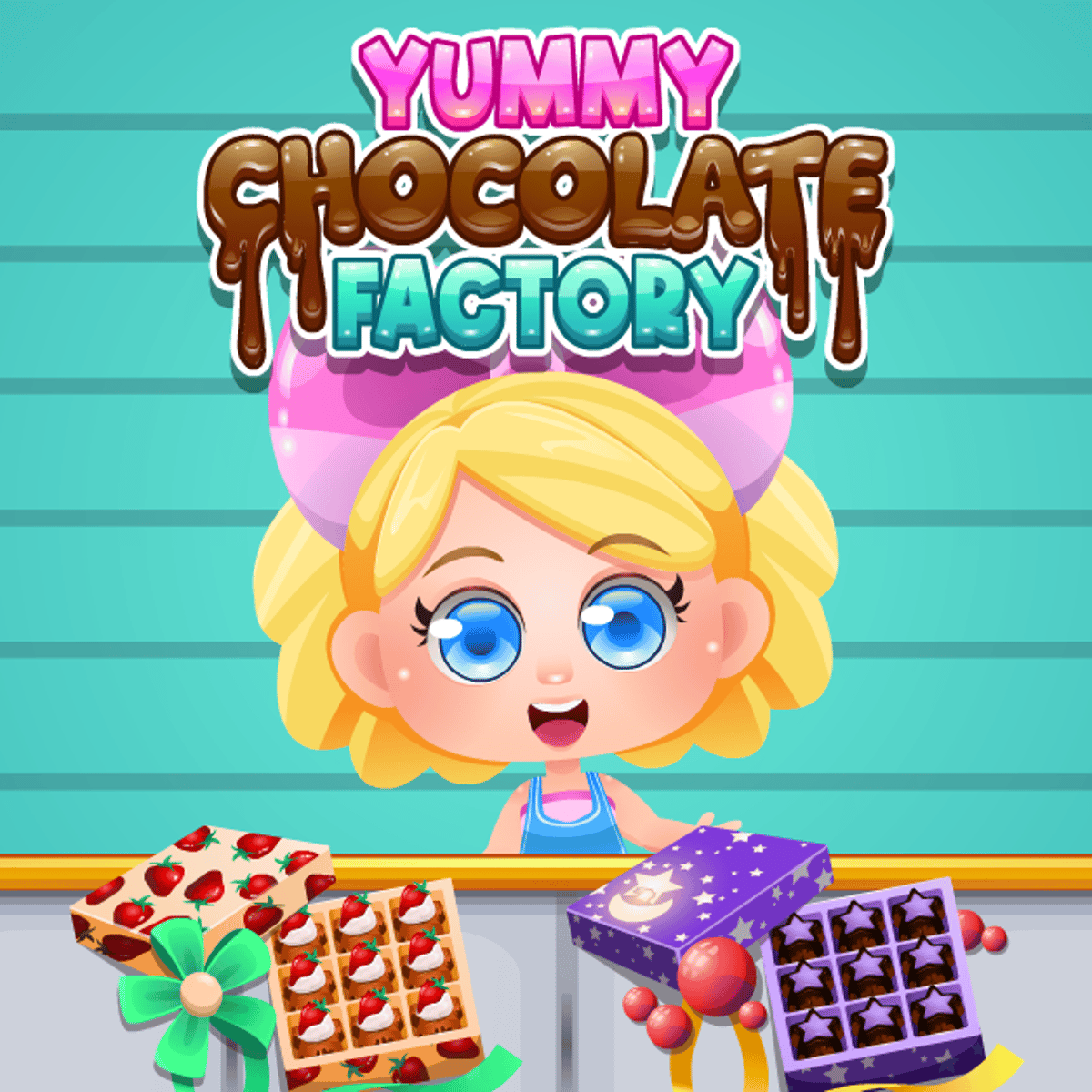 YUMMY CHOCOLATE FACTORY - free online game
