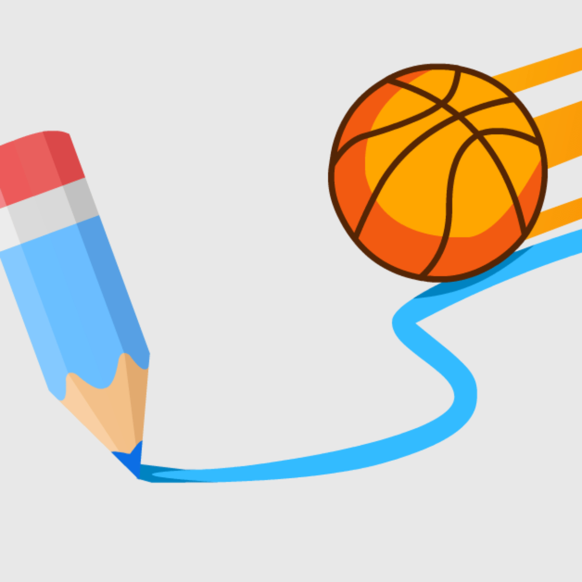 BASKETBALL LINE - free online game