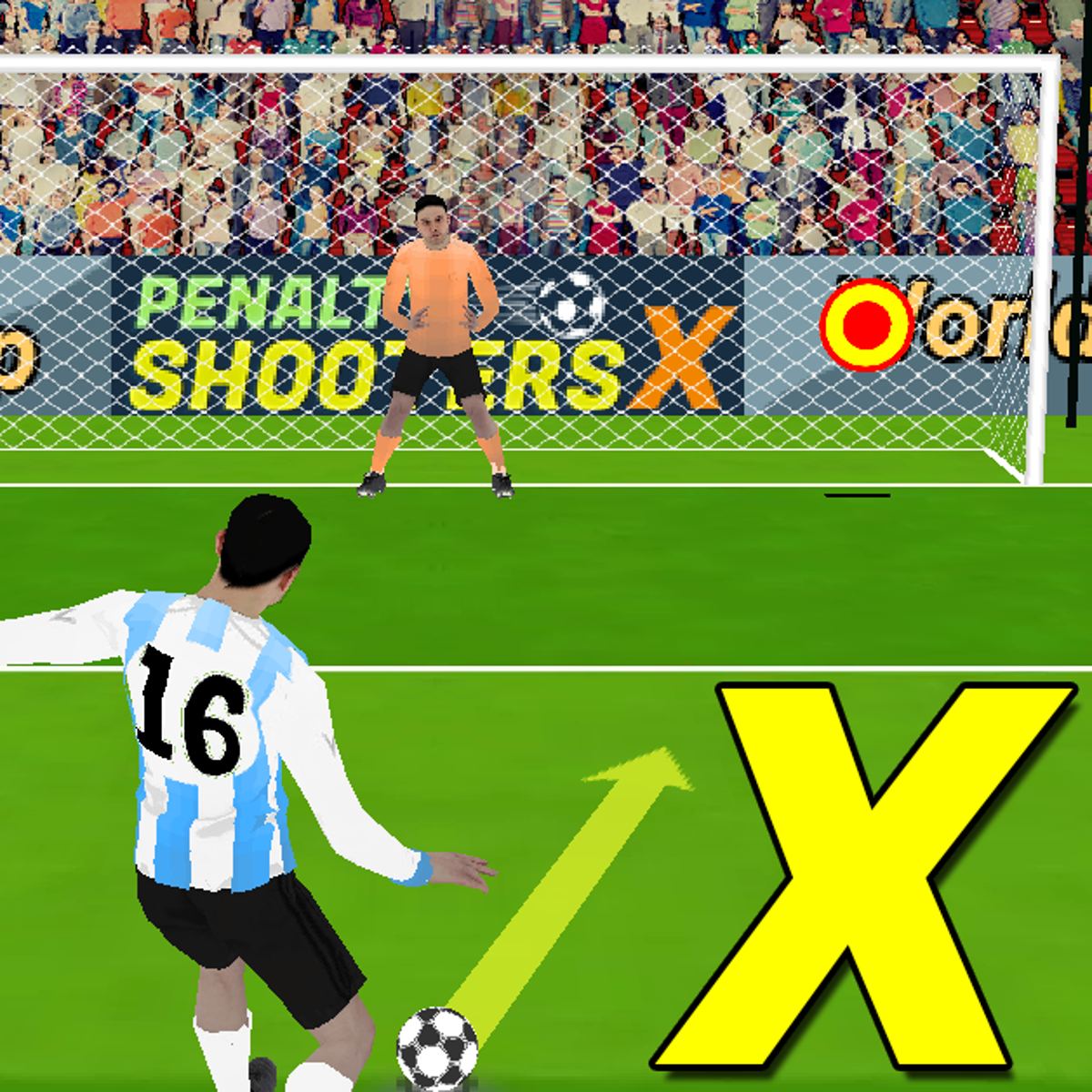 Screenshot del Penalty Shoot Out Game