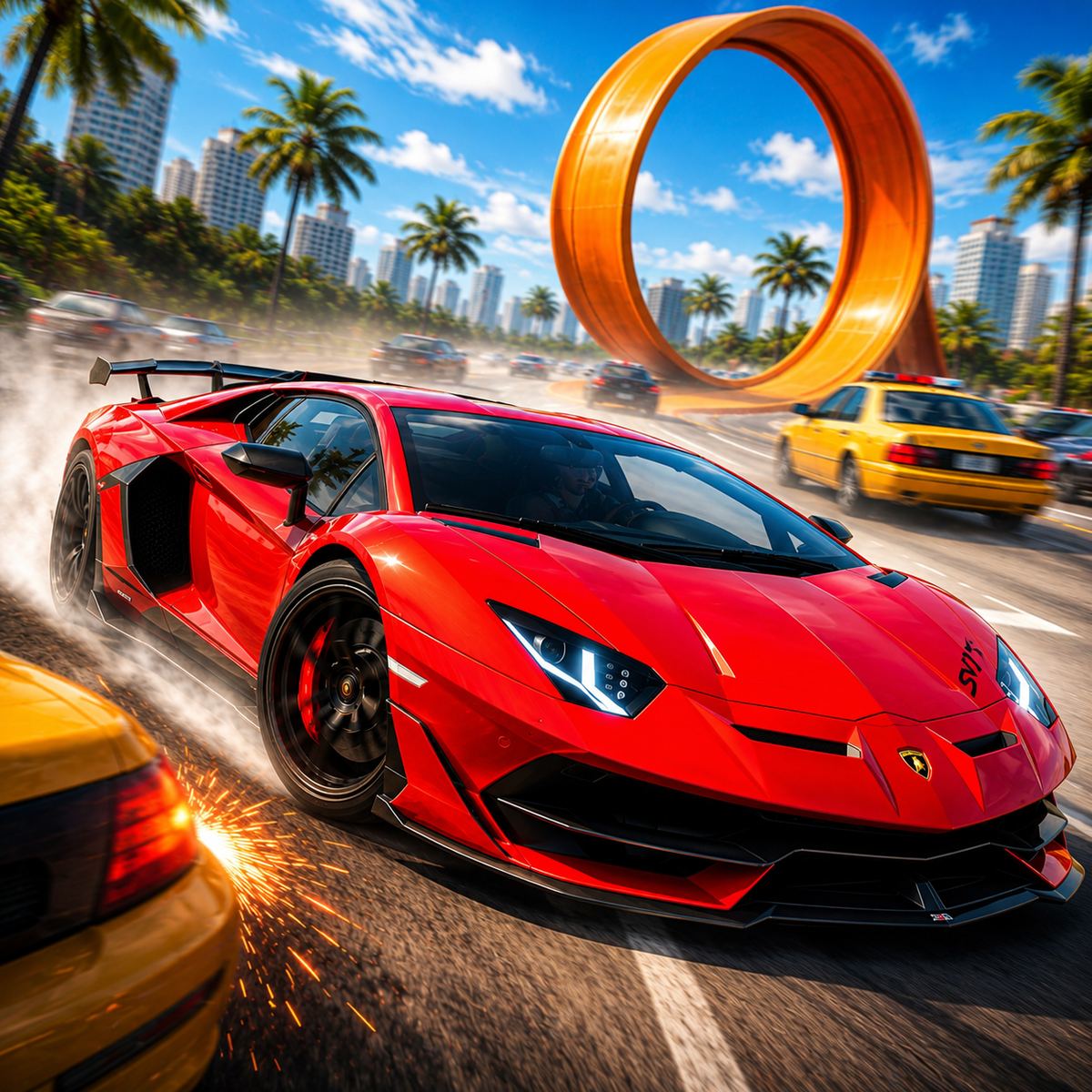 Supercars City - 免费在线玩! | Poki (宝玩)