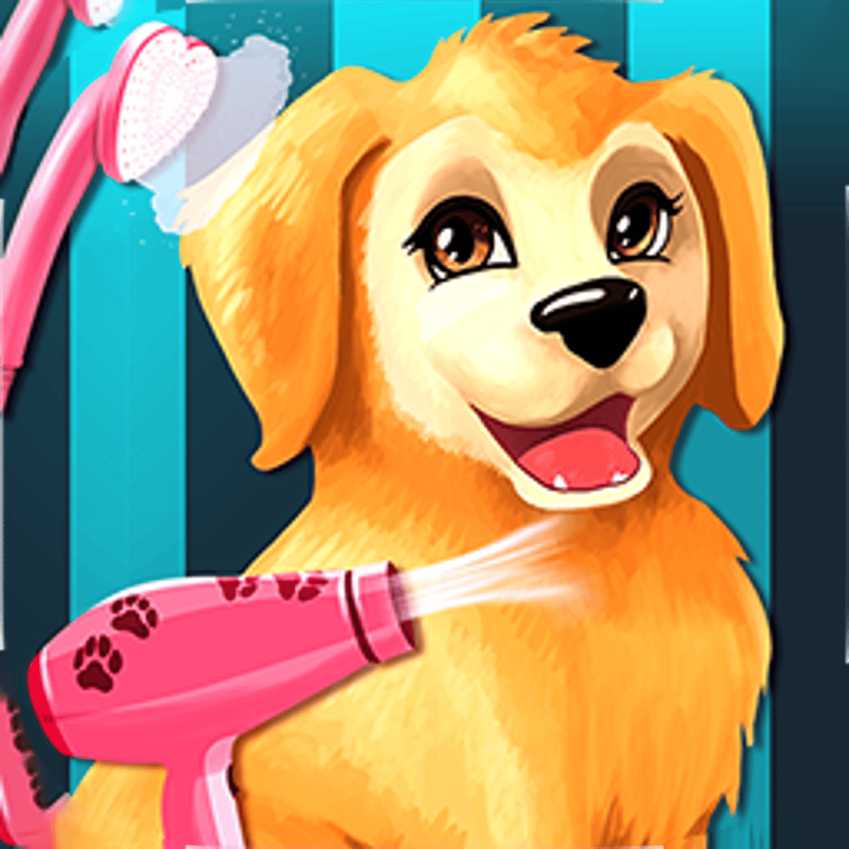 BECOME A PUPPY GROOMER - free online game