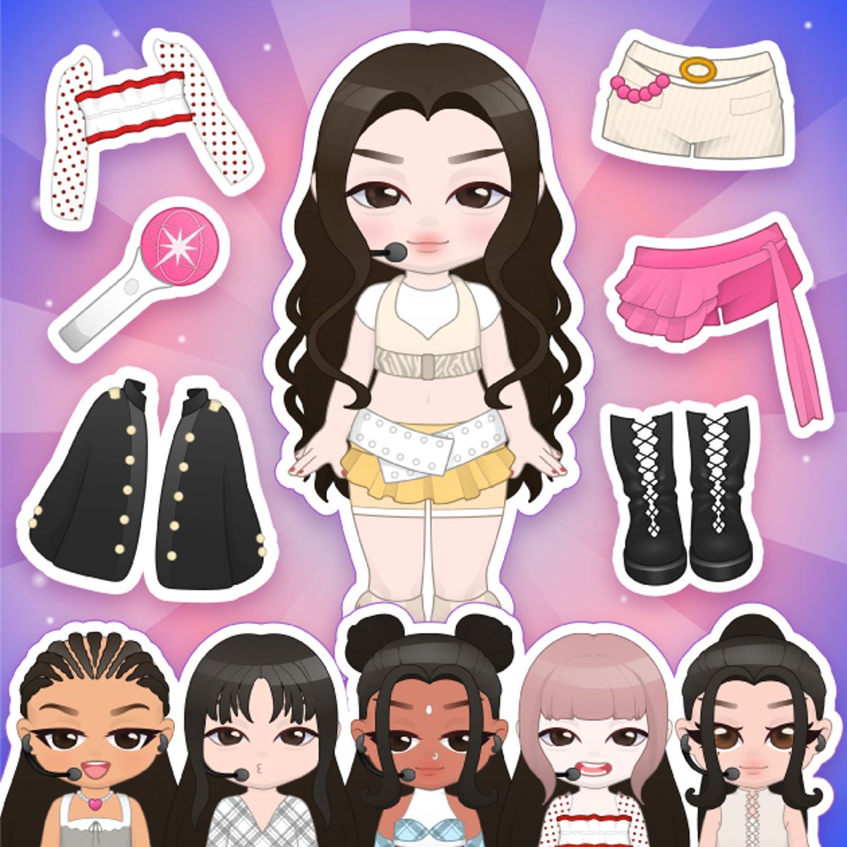 open lace back dress Dress Up Princess 👸 Girls DressUp Game main image 0