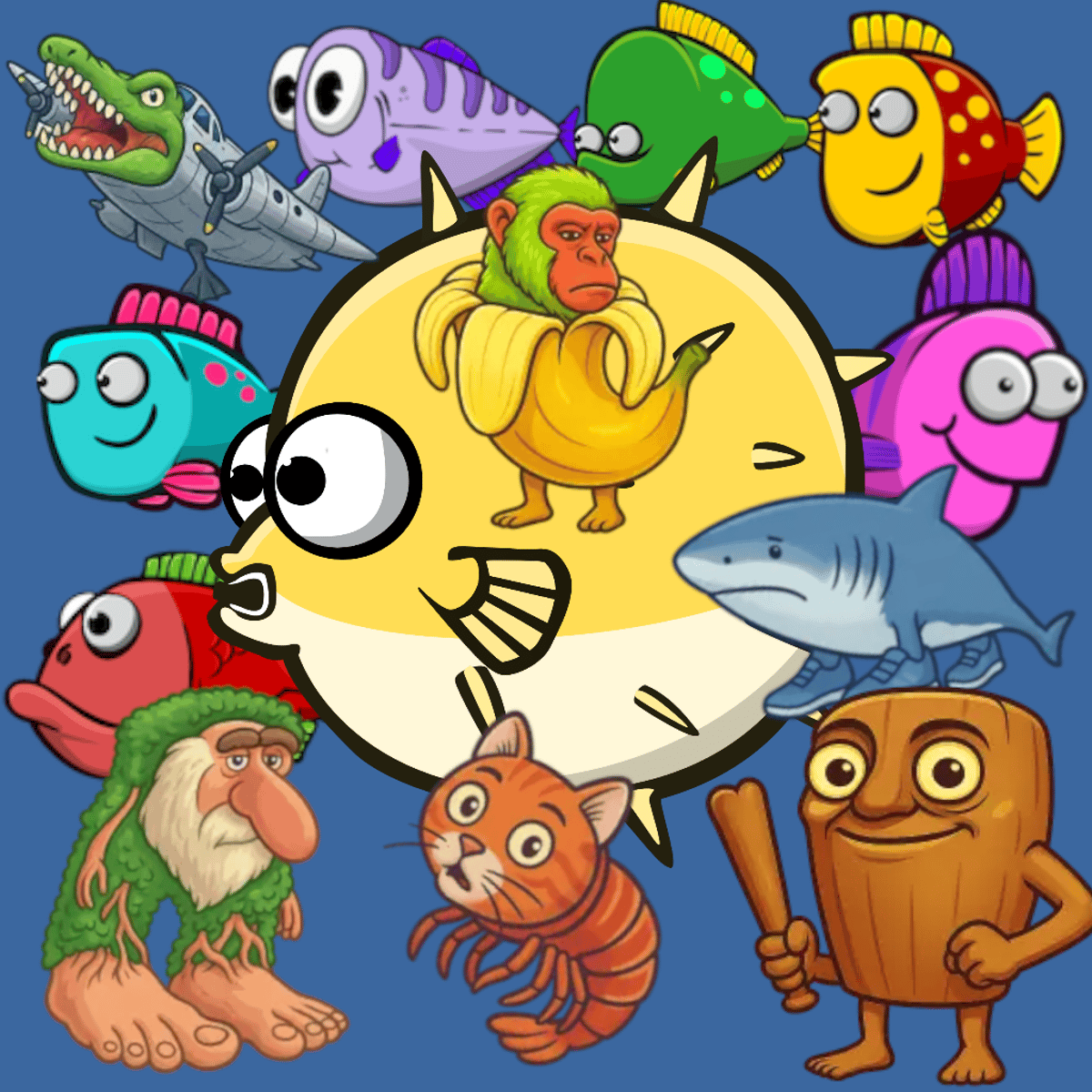 FISH DROP - free online game