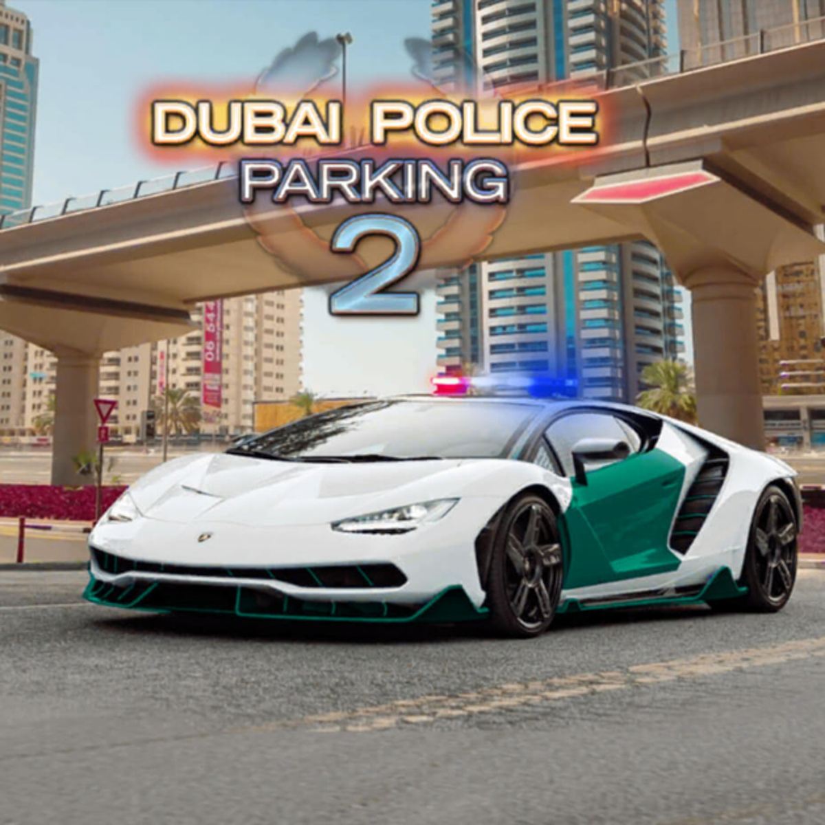 DUBAI POLICE PARKING 2 - free online game