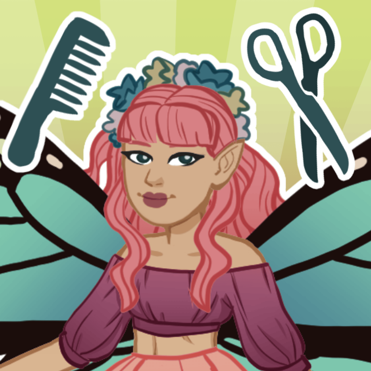FAIRY DRESS-UP - free online game