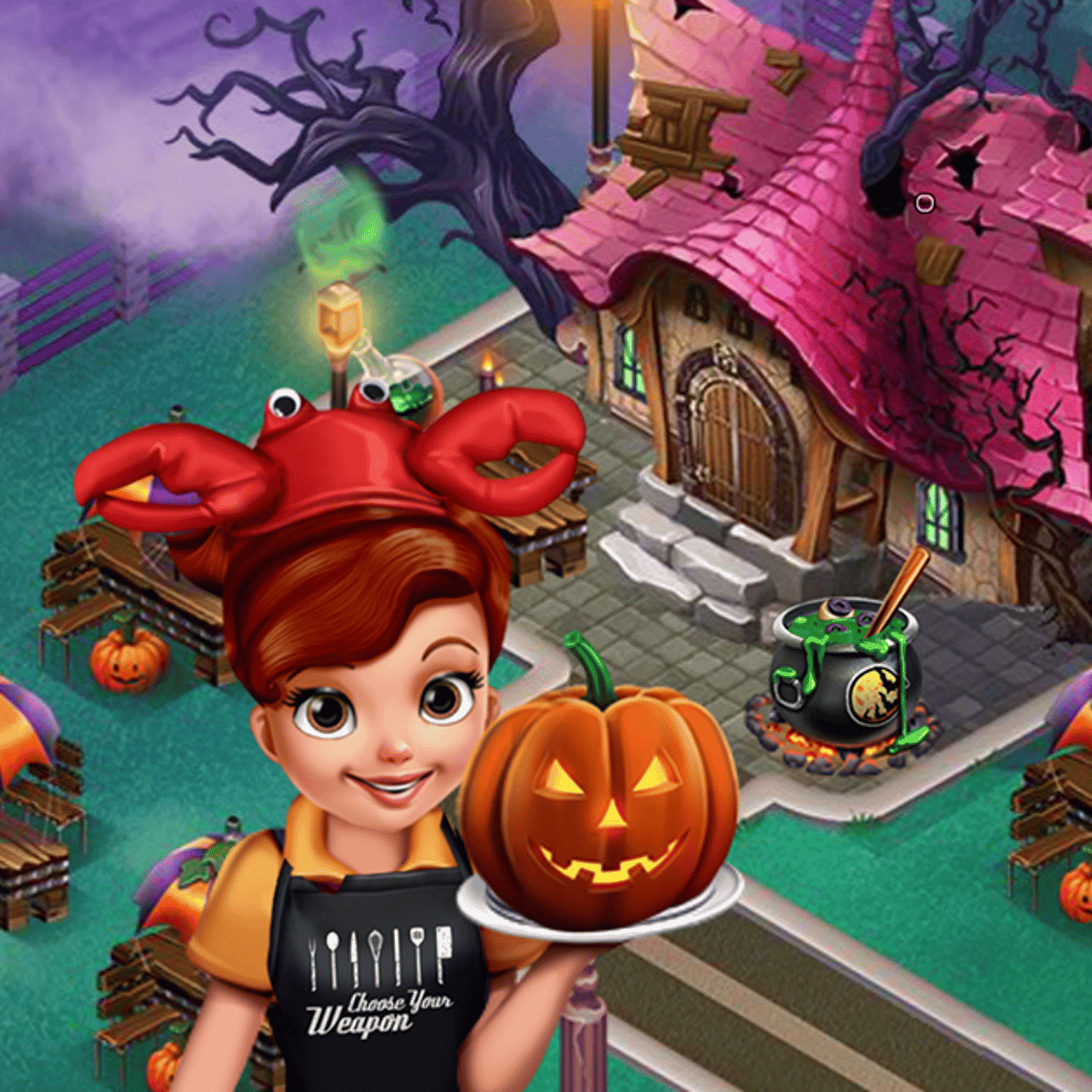 COOKING FAST HALLOWEEN - free online game