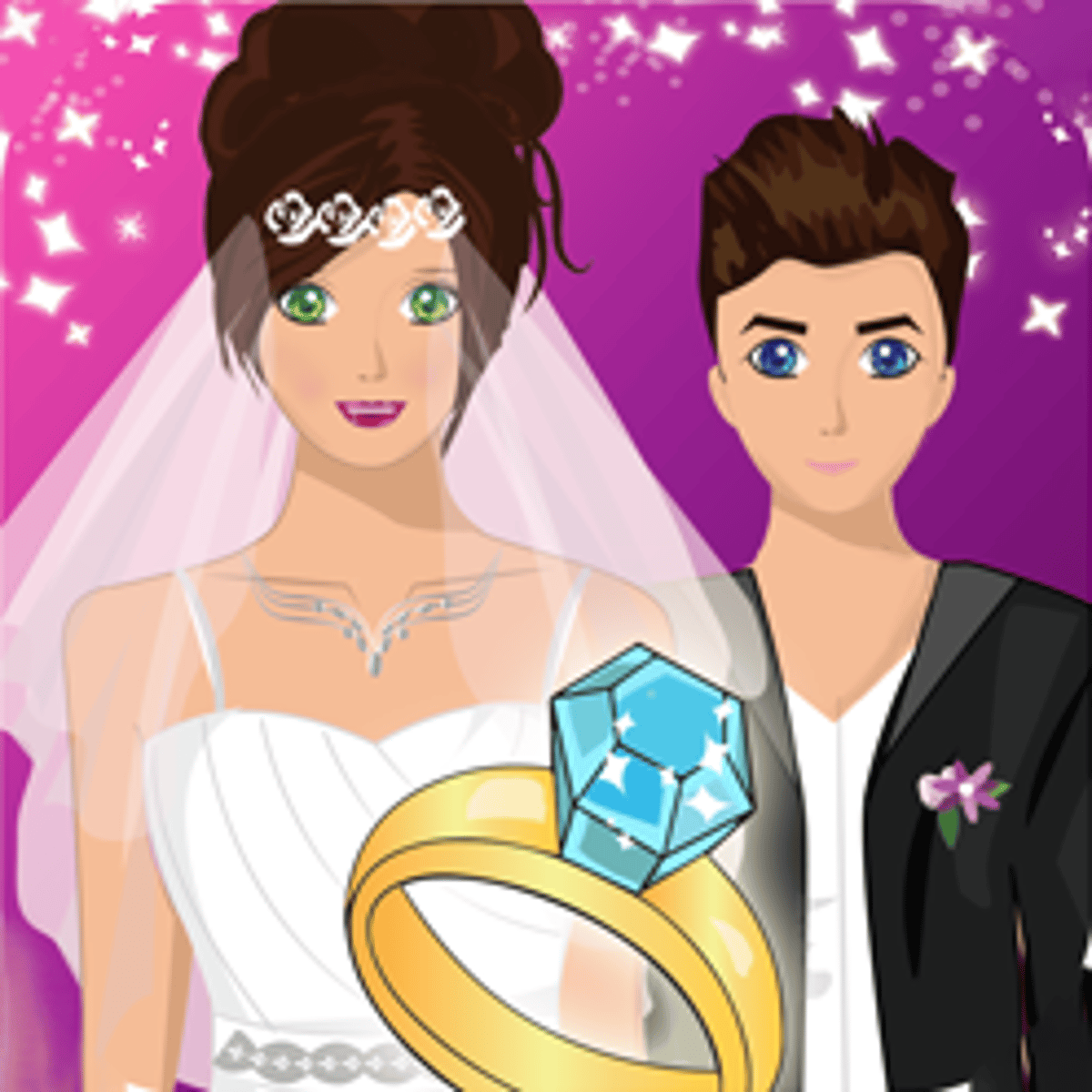 WEDDING DRESS UP - Play Online for Free! | Poki, image size:1200x1200