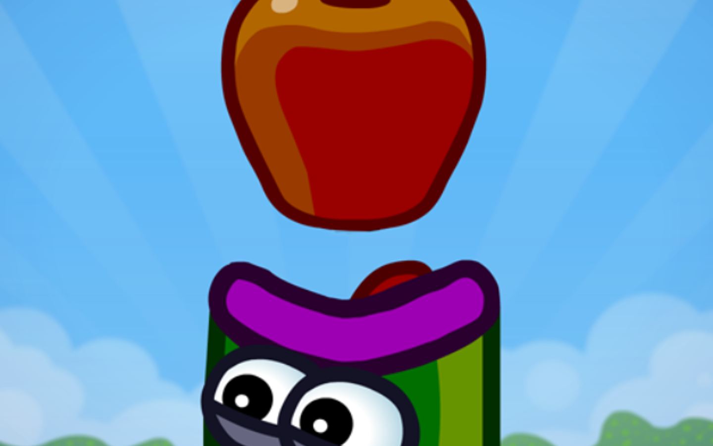 Apple Worm game artwork