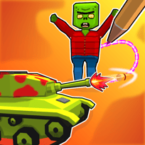Tank VS Zombies 2; 3D