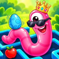 Wiggly Worm Snake Puzzle