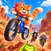 Cat Bike Race
