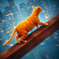 Going Up Cat Runner 3D