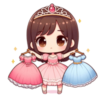 プリンセス着せ替えゲーム