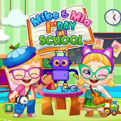 Mike and Mia 1st Day At School