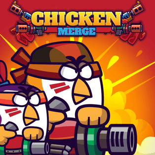 CHICKEN MERGE Play Online for Free! Poki - Main Image