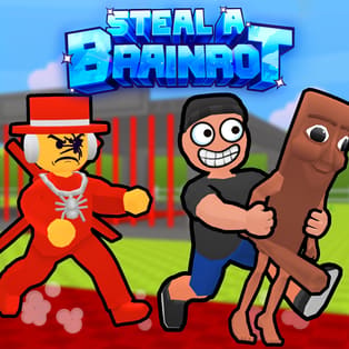 ROBLOX STEAL A BRAINROT ブレインロットを盗む 2つで Steal a Brainrotをオンラインでプレイ | ダウンロード不要！