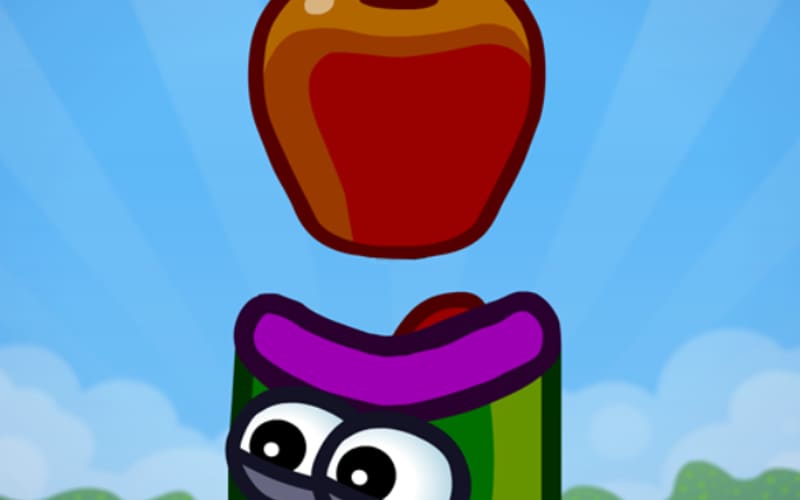 Apple Worm game artwork